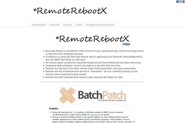 remoterebootx.com site used Remoterebootxthematicchild