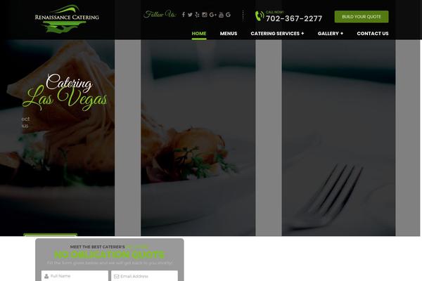 renaissance-catering.com site used Caferesto