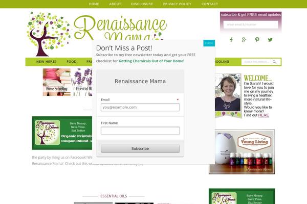 renaissancemama.com site used Tasteful