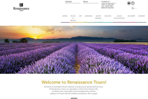 renaissancetours.com.au site used Rt-theme