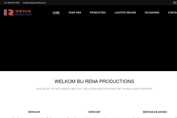 renaproductions.nl site used Jupiter