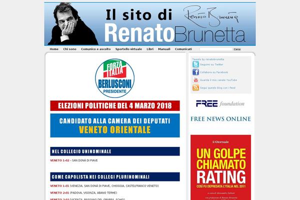 renatobrunetta.it site used Renatobrunetta