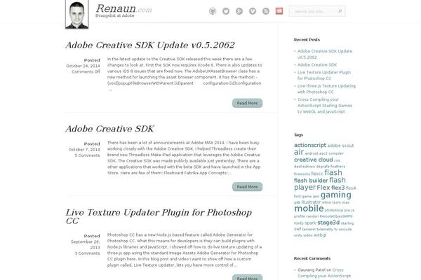 T1 theme site design template sample