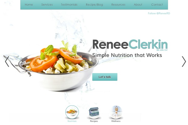 reneeclerkin theme websites examples