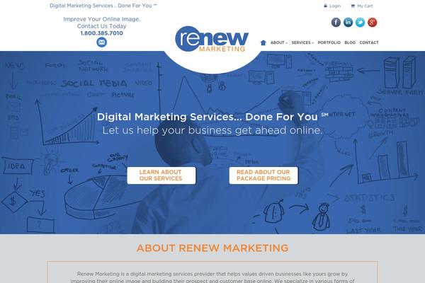 renew-marketing.com site used Renew