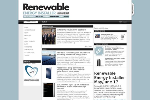 renewableenergyinstaller.co.uk site used Rei