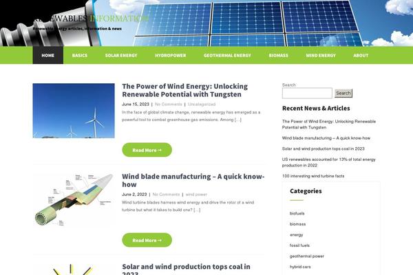 renewables-info.com site used Skt-solar-energy