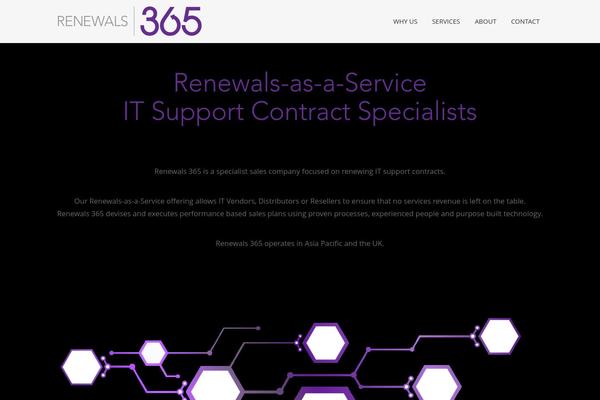 renewals365.com site used Renewals