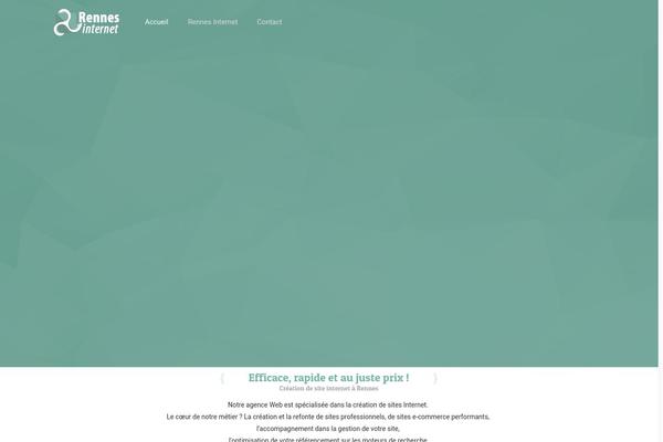 Clarity theme site design template sample