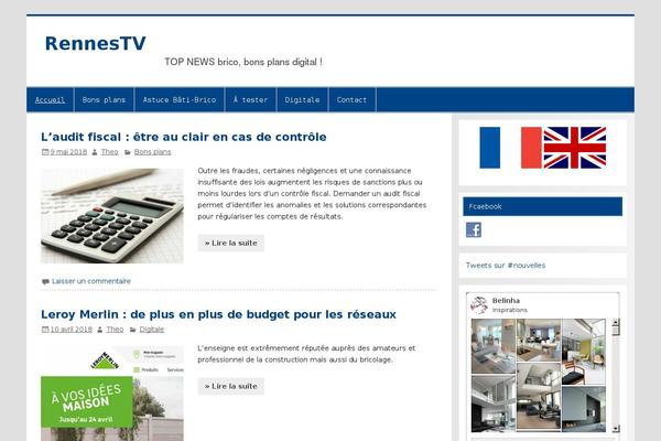 rennestv.fr site used Smartline Lite