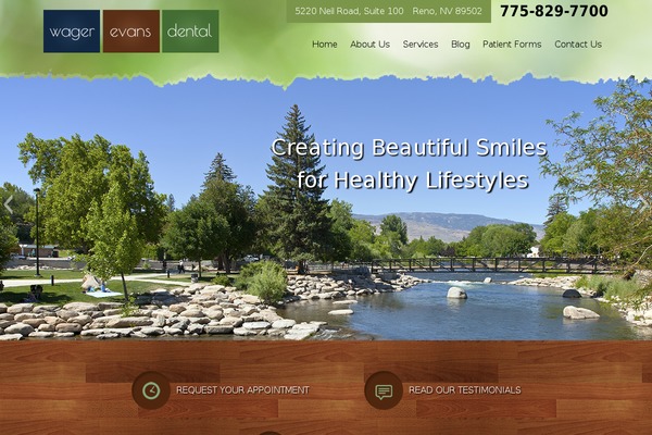 renofamilydentistry.com site used Wagerevans