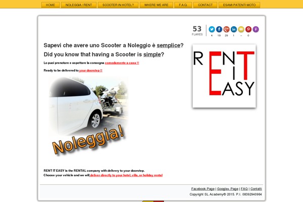 rent-it-easy.it site used Cotedazur