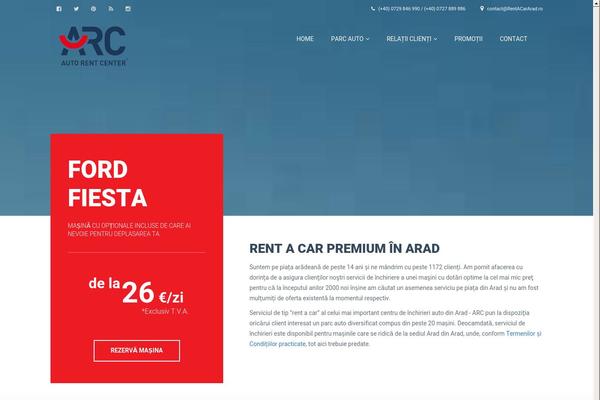 rentacararad.ro site used Autotrader