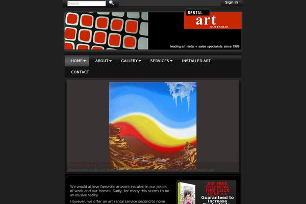 rentalart.com.au site used Rentalart