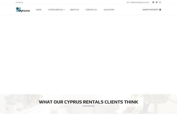 rentalscyprus.com site used MyHome