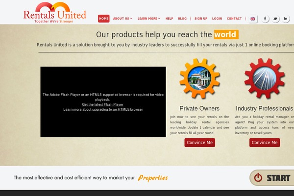 rentalsunited.com site used Rentals-united-updated