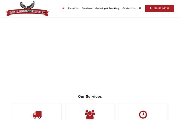 Bridge Child theme site design template sample