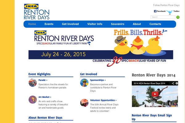rentonriverdays.org site used Theme1430