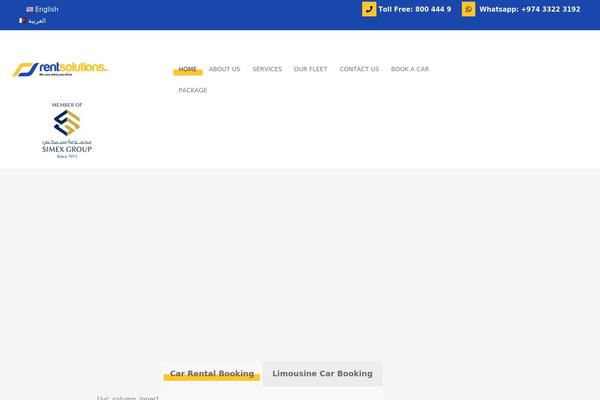 Site using Speed-bookings-engine plugin