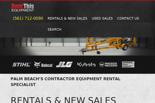 rentthisequipment.com site used Rte