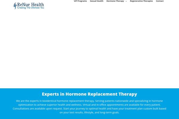 renuehealth.com site used Renue-health