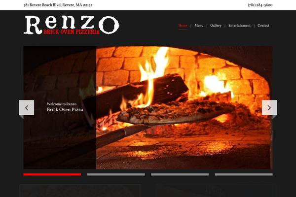 renzopizzeria.com site used Wp_pizzeria