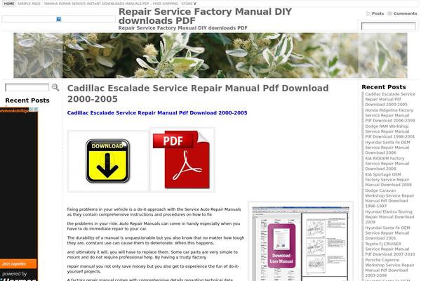Atahualpa theme site design template sample