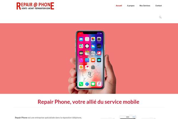 BeTheme Child theme site design template sample