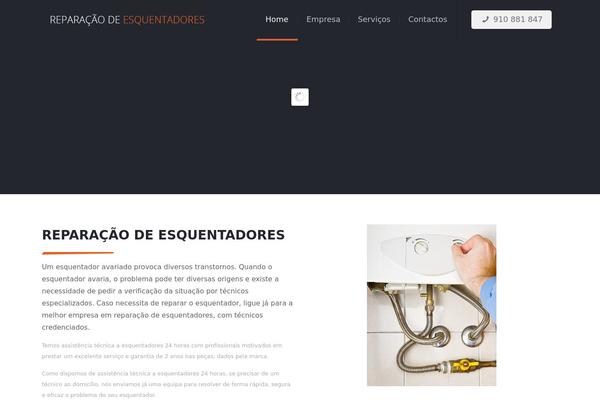 BeTheme Child theme site design template sample