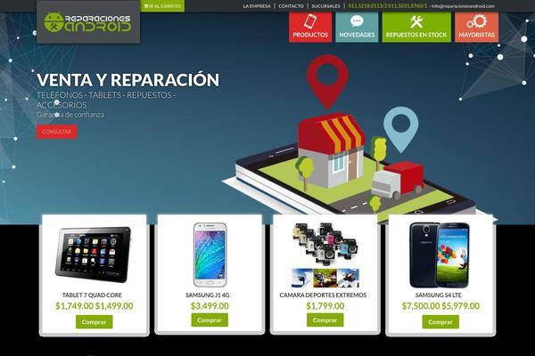 reparacionesandroid.com site used Reparaciones