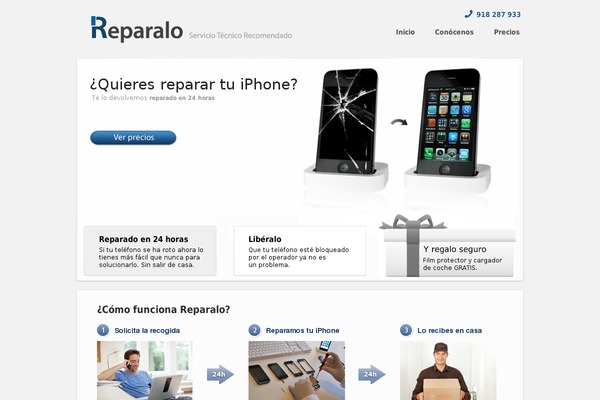 reparalo.com site used Reparalo