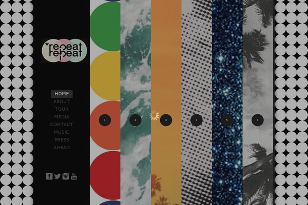 repeatrepeatmusic.com site used Boosterious
