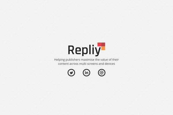 repliy.com site used Repliy