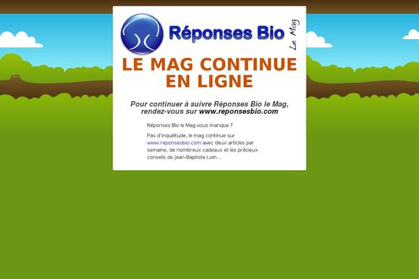 reponsesbiomag.com site used Reponsesbiomag