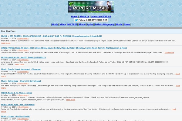 Megamag theme site design template sample