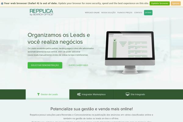 repplica.com.br site used Repplica