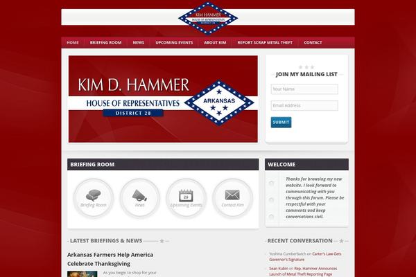 Politic theme site design template sample