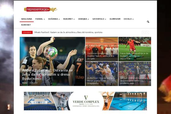 reprezentacija.me site used Sport-crna-gora