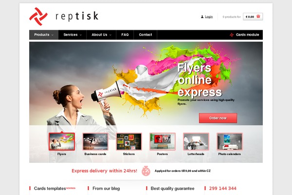 reptisk.cz site used Reptisk