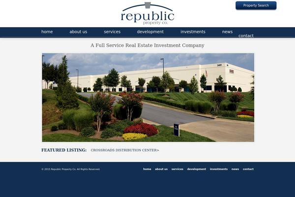 republicproperty.com site used Republic-property-co