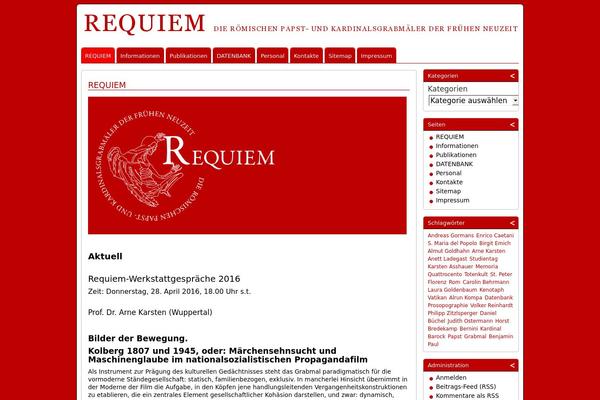 requiem-projekt.de site used Requiem