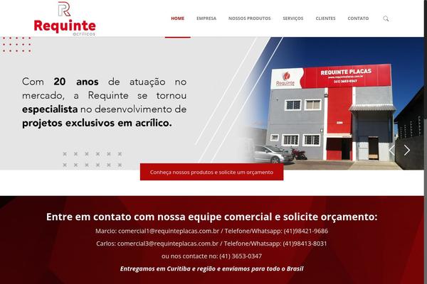 requinteplacas.com.br site used Tdzain