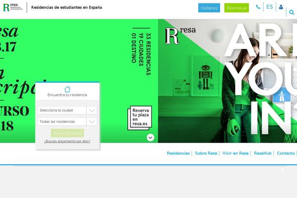 resa.es site used Resa
