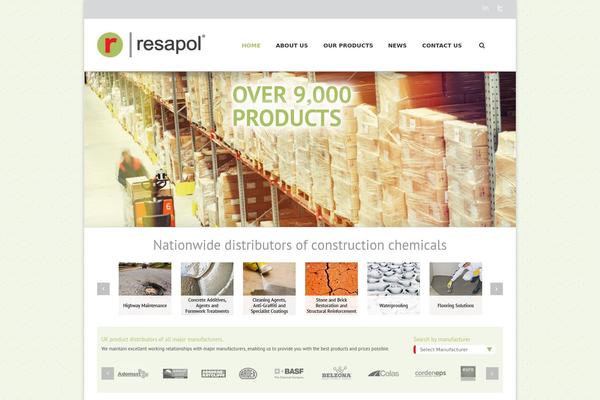 resapol.com site used Resapol-new-wp