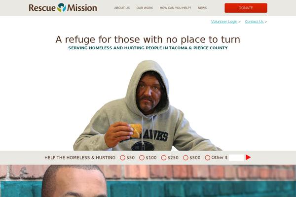 rescue-mission.org site used Trm