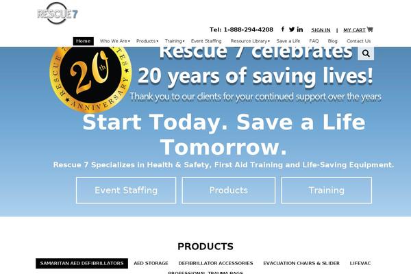 rescue7.net site used Rescue-seven