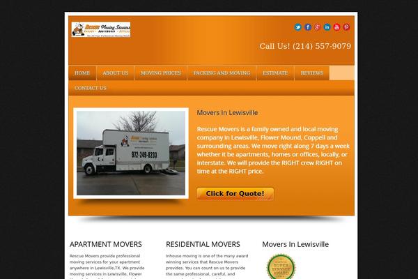 Local Business theme site design template sample