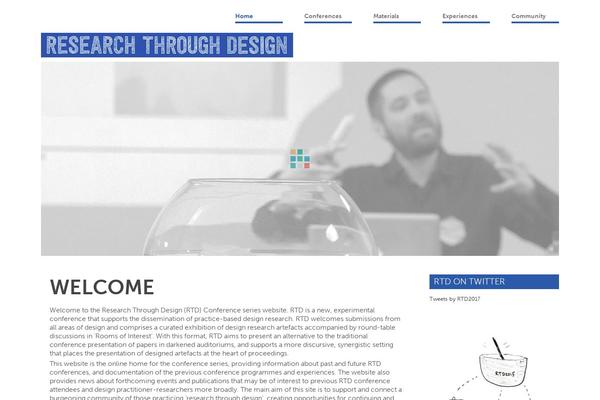 researchthroughdesign.org site used Meet GavernWP