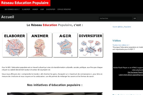reseaueducationpopulaire.info site used Rbox