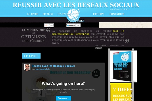 reseaux-sociaux.net site used Livre-rs